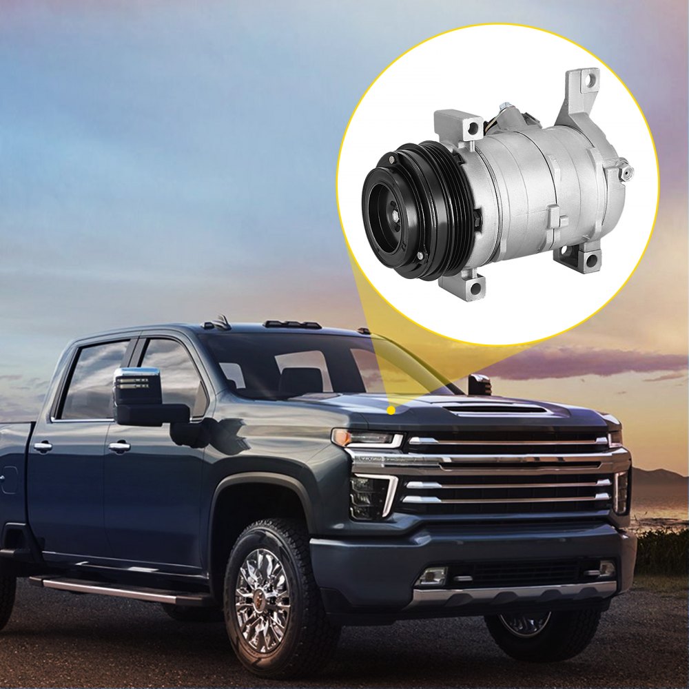 010308840069 - Durable A/C Compressor for 2000-2014 Cadillac & GMC Models