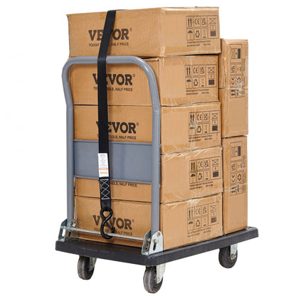 XMRS38-4 - Heavy-Duty 1.6" x 8' Ratchet Straps with Padded Handles