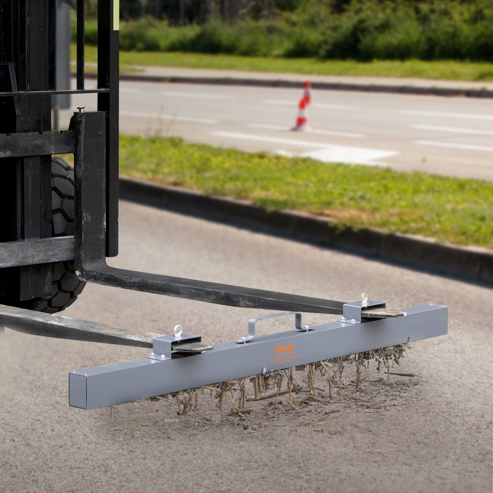 QJ8013A-72 - 105lbs Magnetic Sweeper for Forklifts & Trailers