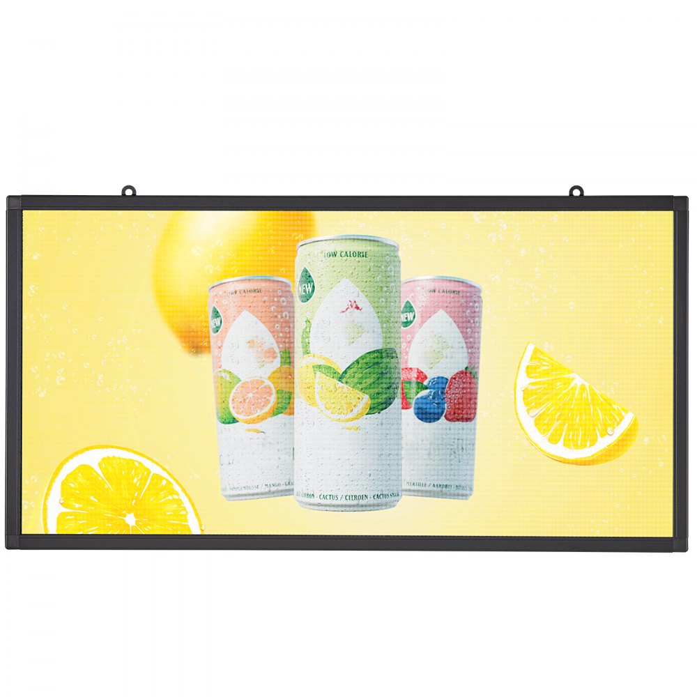 P5-64128RGB - Customizable 27"x14" LED Sign with WiFi & USB Control