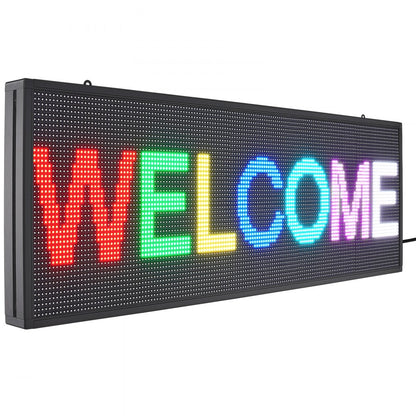 P10-3296RGB - 39" Programmable LED Sign with Vibrant Display