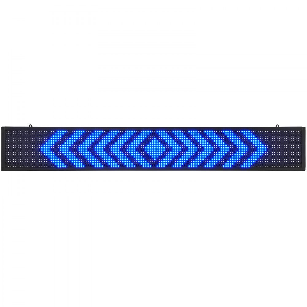 P10-16128RGB - Vibrant 52"x8" Programmable LED Sign for Events & Shops