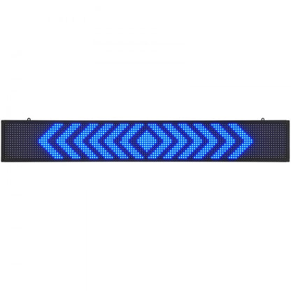 P10-16128RGB - Vibrant 52"x8" Programmable LED Sign for Events & Shops