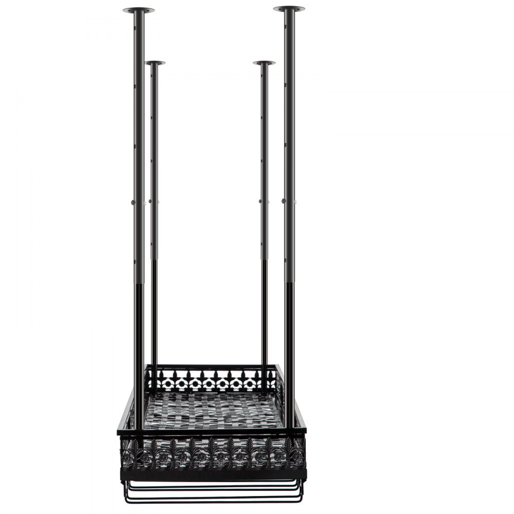 XR-JBJ001 - Adjustable Ceiling Wine Glass Rack for Bottles and Goblets