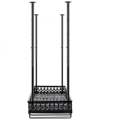 XR-JBJ001 - Adjustable Ceiling Wine Glass Rack for Bottles and Goblets