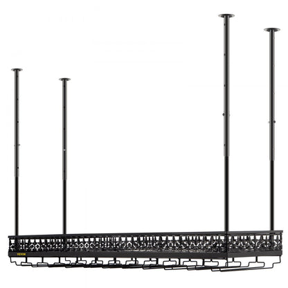 XR-JBJ001 - Adjustable Ceiling Wine Glass Rack for Bottles and Goblets