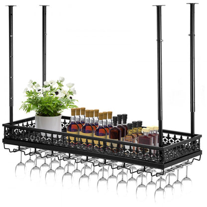 XR-JBJ003 - Adjustable Wine Glass Rack for Bottles and Goblets
