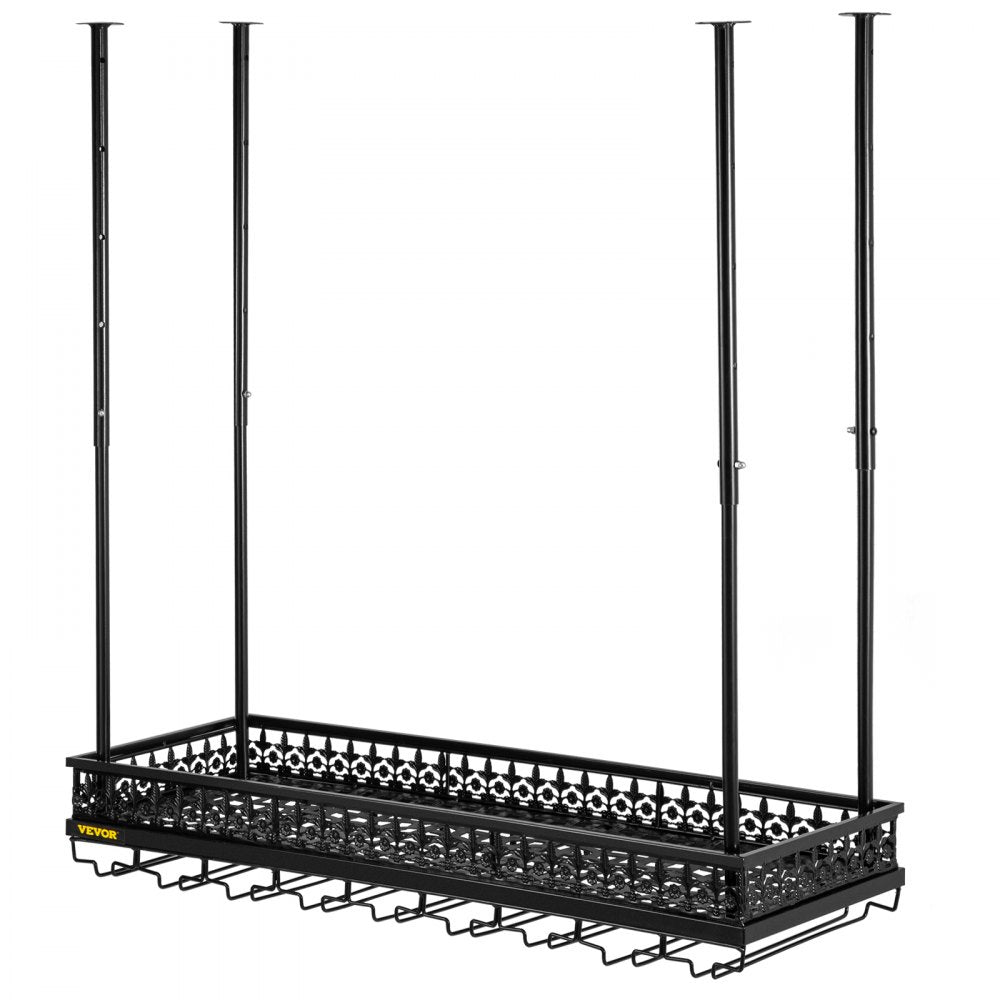 XR-JBJ003 - Adjustable Wine Glass Rack for Bottles and Goblets