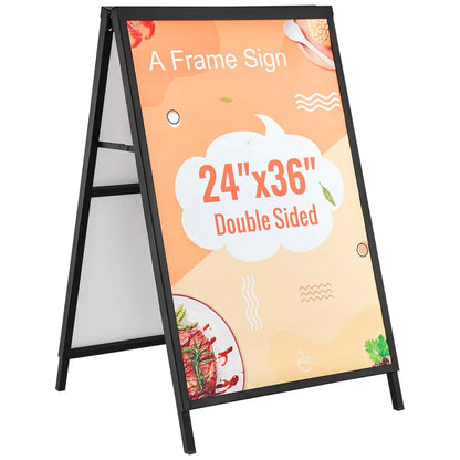 HS-H36 - 24"x36" Steel A Frame Sign Lightweight & Durable