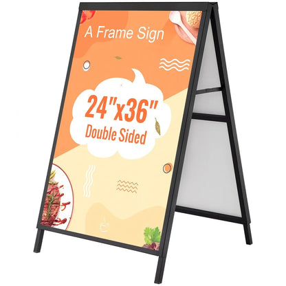 HS-H36 - 24"x36" Steel A Frame Sign Lightweight & Durable