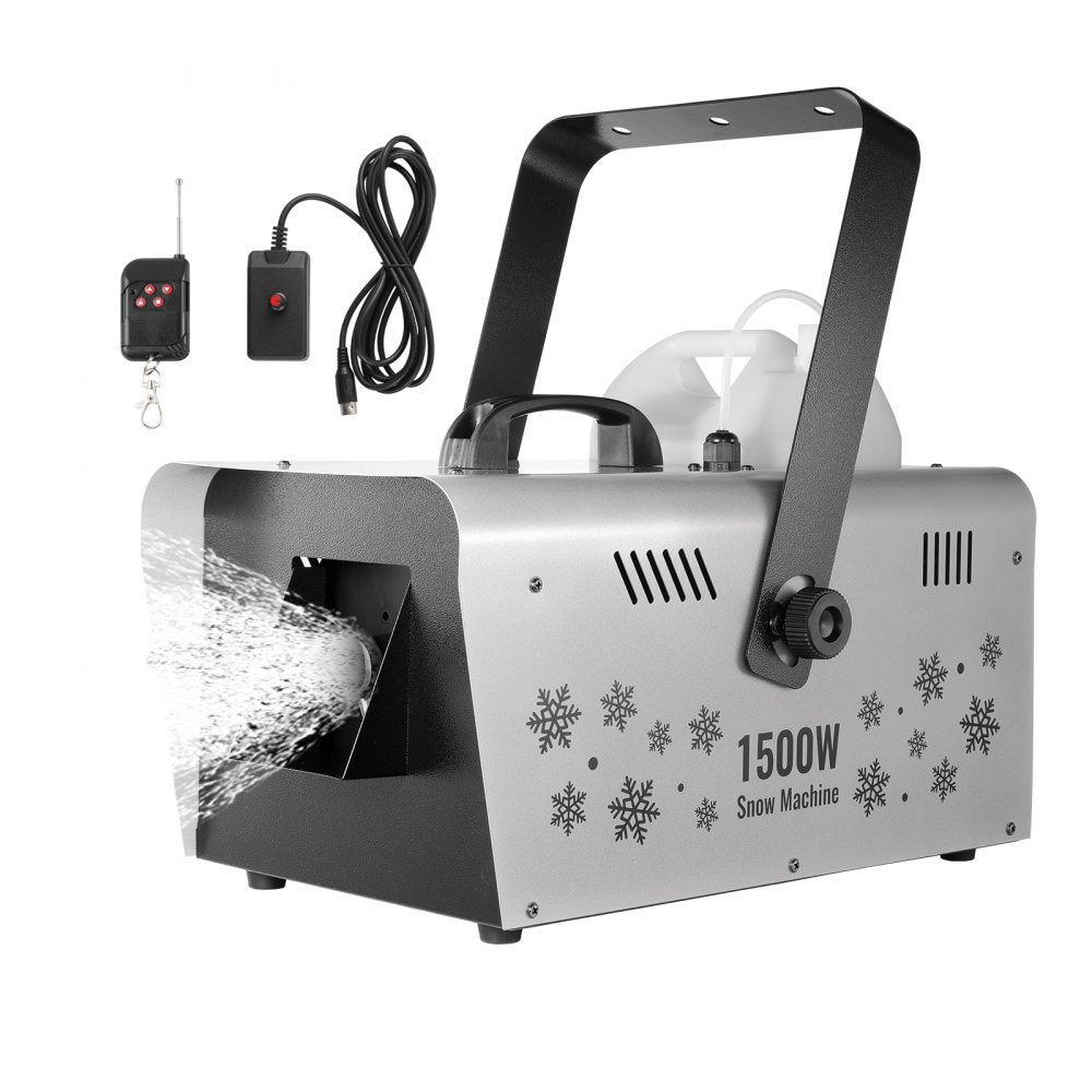 LM-M-1500 - 1500W VEVOR Snow Machine with 5L Tank & 3-5m Range