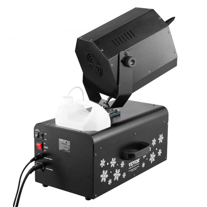 LM-M-2000 - 2000W VEVOR Snow Machine with 90° Oscillation, 5L Tank