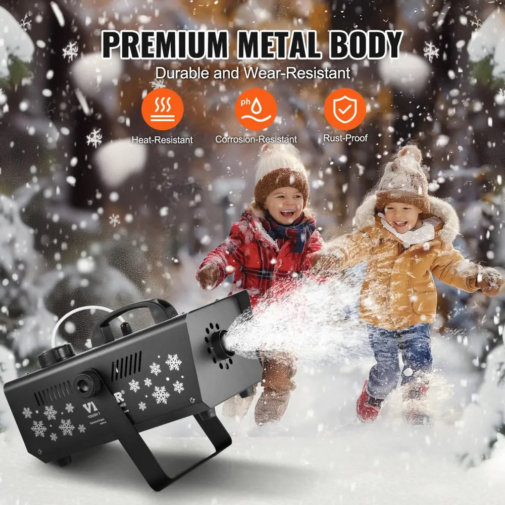 LM-M-650 - 650W Snow Machine with 3-5m Spray Range and Remote Control