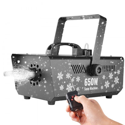 LM-M-650 - 650W Snow Machine with 3-5m Spray Range and Remote Control