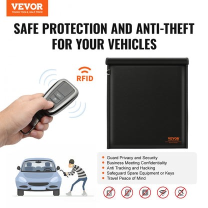 SF-1 - Signal Blocking Faraday Pouch for Privacy & Security