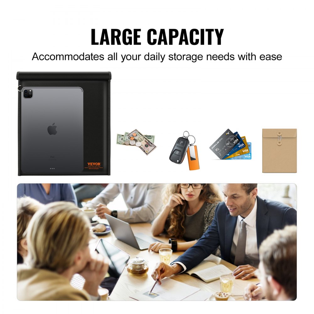 SF-1 - Signal Blocking Faraday Pouch for Privacy & Security