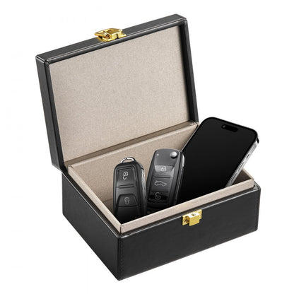 LY-05 - Leather Signal Shielding Box for Privacy and Theft Protection