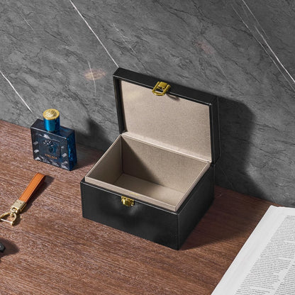 LY-07 - Leather Signal Shielding Box for Car Keys & Phones