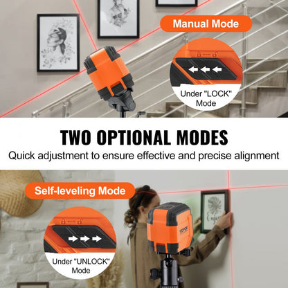 GK011R - 50ft VEVOR Laser Level for Accurate Construction Tasks