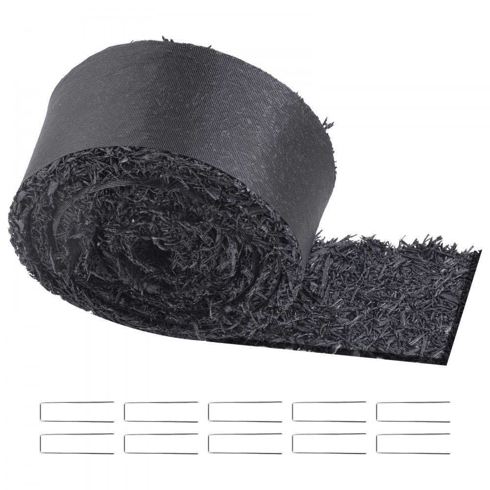 HJ6001 - Durable Rubber Mulch Mat for Gardens & Play Areas