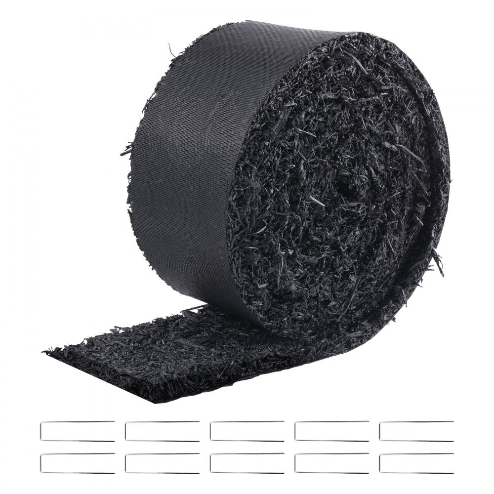 HJ6001 - Durable Rubber Mulch Mat for Gardens & Play Areas