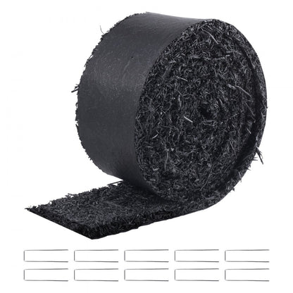 HJ6001 - Durable Rubber Mulch Mat for Gardens & Play Areas