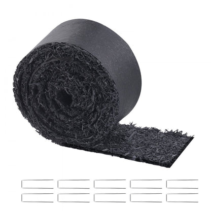 HJ6001 - Durable Rubber Mulch Mat for Gardens & Play Areas