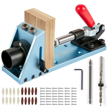 Pocket Hole Jig Set - Quick & Accurate Wood Joining Tool for All Skill Levels