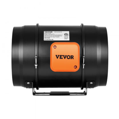 VV-GDFJ-AC8 - 8" Quiet Inline Duct Fan for Home & Commercial Use