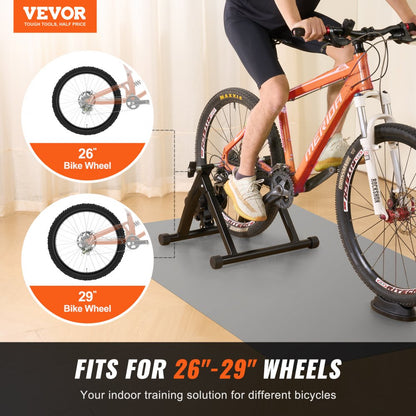 HS-QX-010AK - VEVOR Magnetic Bike Trainer for 26-29" Wheels, 265 lbs Max Load