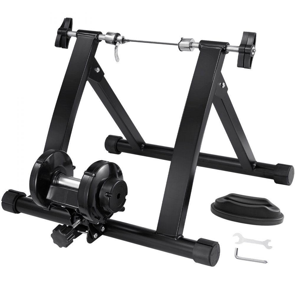 HS-QX-002 - Foldable Bike Trainer Stand for 26-29" Wheels, 265 lbs Capacity
