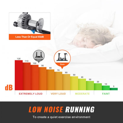 HS-QX-009B - Durable Indoor Bike Trainer Stand, Fits 26-29" Wheels, 265 lbs Capacity