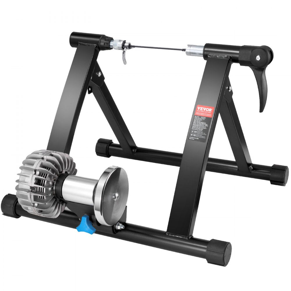 HS-QX-009B - Durable Indoor Bike Trainer Stand, Fits 26-29" Wheels, 265 lbs Capacity
