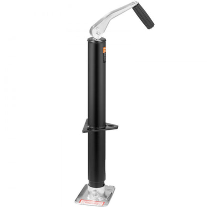 TJA-2000-B+JF-100-Z - Heavy-Duty 2000 lbs Trailer Tongue Jack with Ergonomic Handle