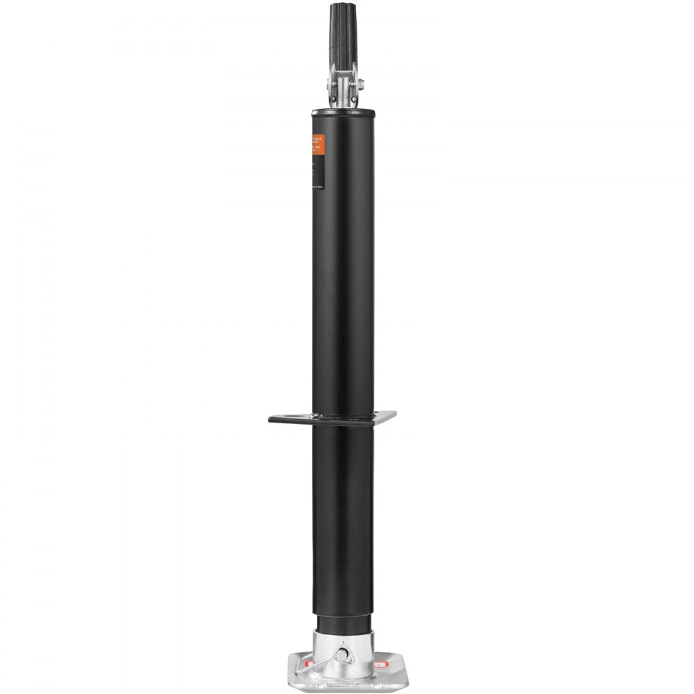 TJA-2000-B+JF-100-Z - Heavy-Duty 2000 lbs Trailer Tongue Jack with Ergonomic Handle