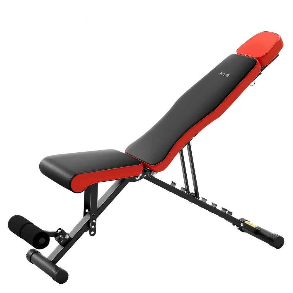 SJ708 - Adjustable Foldable Weight Bench 31.9"x12"x10" for Home Gym