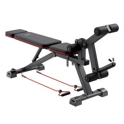 SJ706 - Versatile Home Gym Weight Bench with Adjustable Preacher Pad