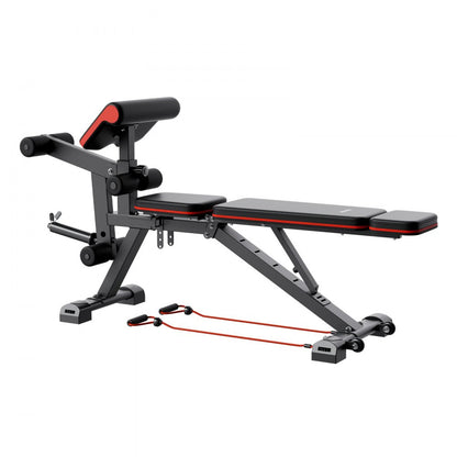 SJ706 - Versatile Home Gym Weight Bench with Adjustable Preacher Pad