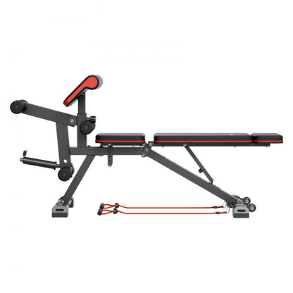 SJ706 - Versatile Home Gym Weight Bench with Adjustable Preacher Pad