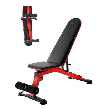 SJ602 - Heavy-Duty Adjustable Weight Bench, 49.8x20.9x16.3" Foldable Design