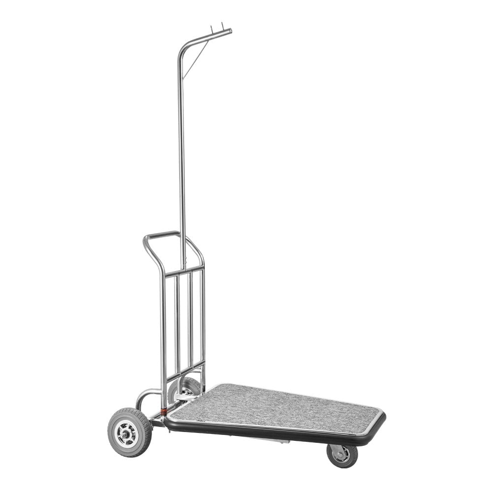 X-127 - Durable 600 lbs Luggage Cart with 3 Smooth Wheels