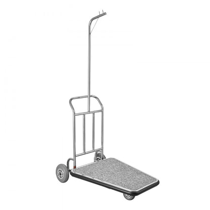 X-127 - Durable 600 lbs Luggage Cart with 3 Smooth Wheels