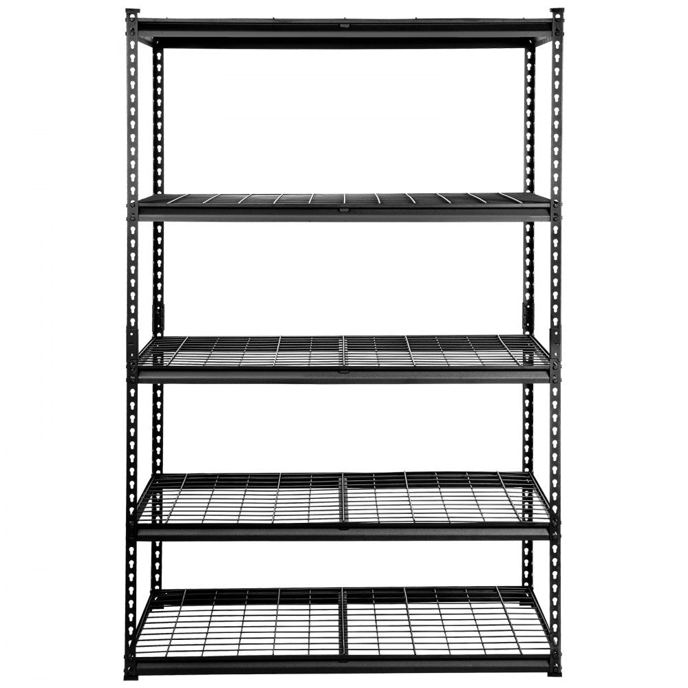 PAV0 - Heavy Duty Adjustable 5-Tier Metal Shelving Unit, 2000 lbs Capacity