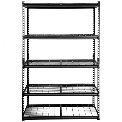 PAV0 - Heavy Duty Adjustable 5-Tier Metal Shelving Unit, 2000 lbs Capacity
