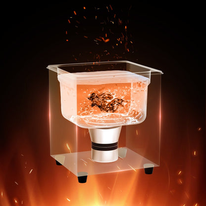 KZ-S2 - 2L 304 Stainless Steel Ultrasonic Jewelry Cleaner