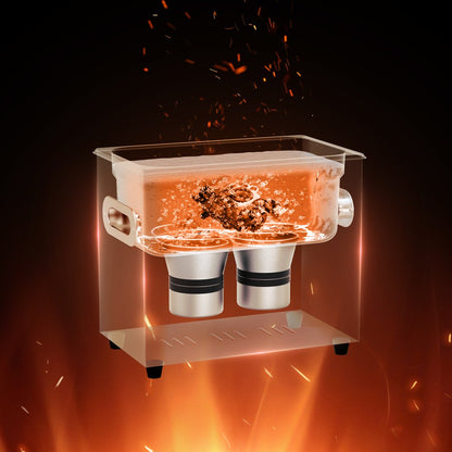 KZ-S3 - VEVOR 3L Ultrasonic Cleaner with Heater and Adjustable Timer