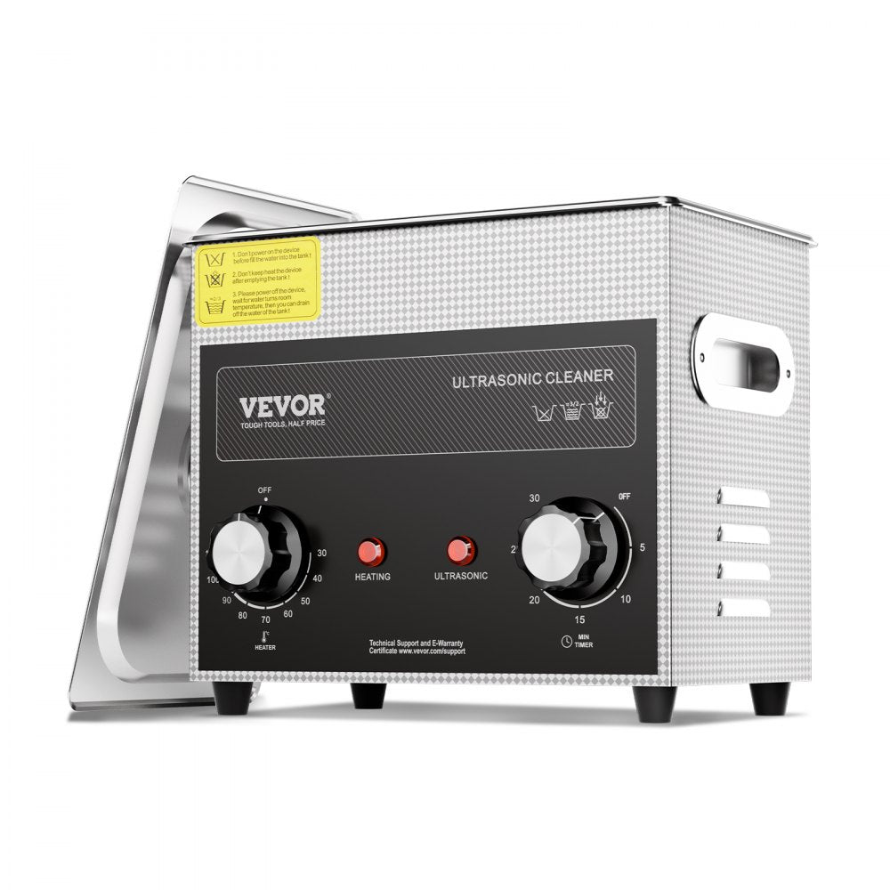 KZ-S3 - VEVOR 3L Ultrasonic Cleaner with Heater and Adjustable Timer