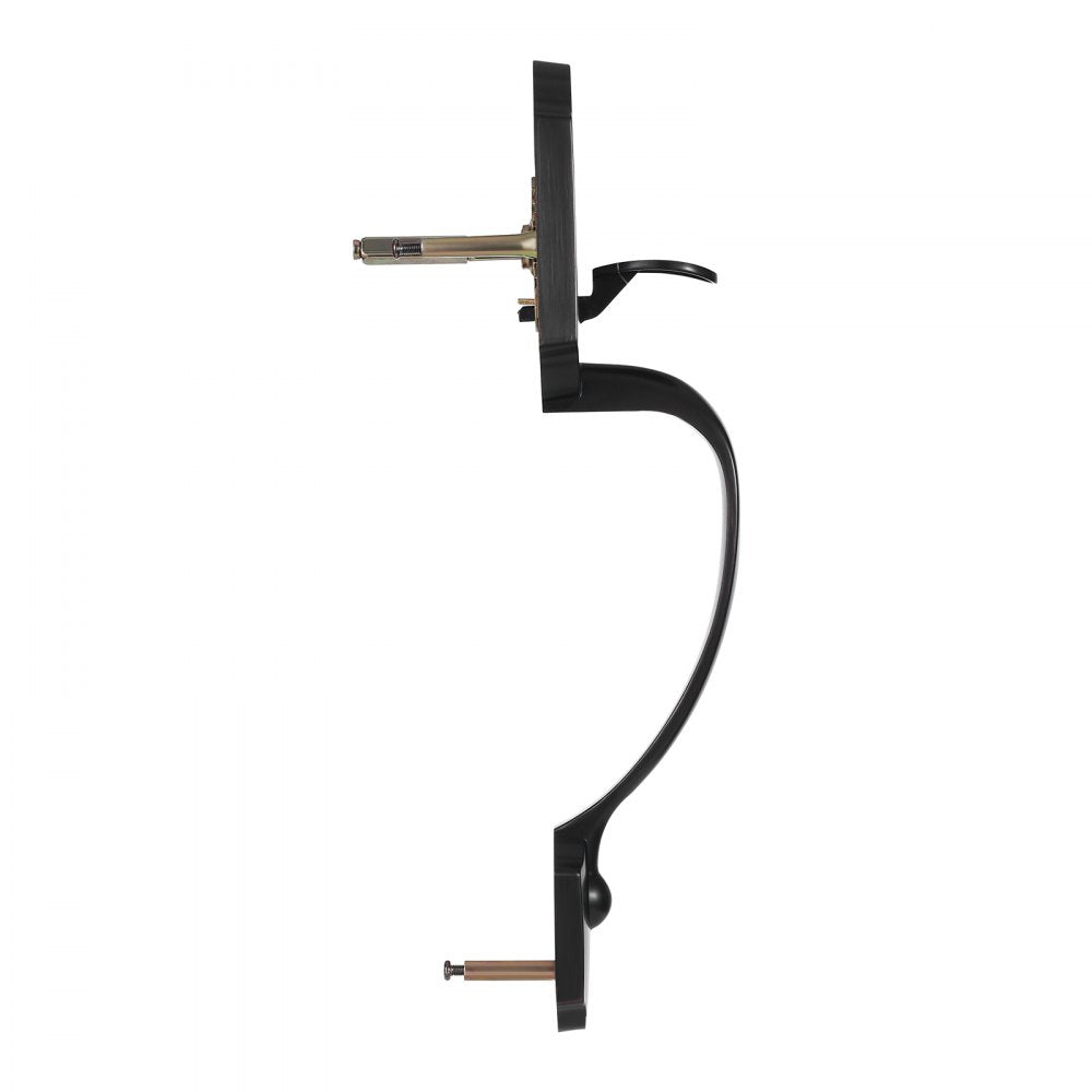 20185-AC - Antique Copper Door Lock Set with Adjustable Spacing and Reversible Handle