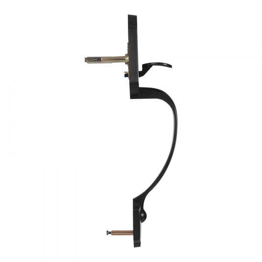 20185-AC - Antique Copper Door Lock Set with Adjustable Spacing and Reversible Handle