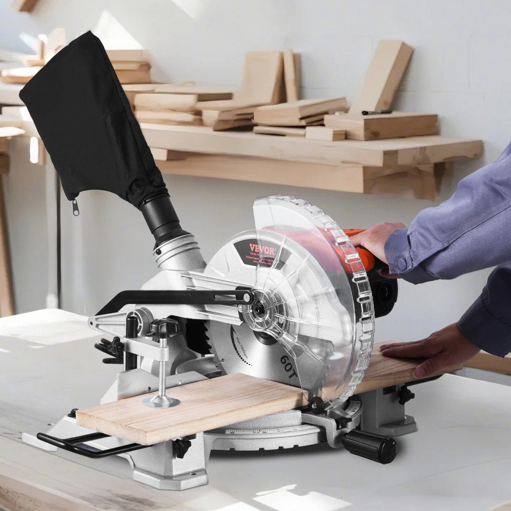 J1G-ZP32-255 - 10-Inch Compound Miter Saw with LED Guide and 15 Amp Motor